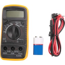 Zerzembe Voltmetre Test Cihazı Çok Metre Arka Işık LCD Ölçüm Aracı