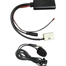 Zerzembe Uyumlu W169 W245 W203 W209 W251 W221 R230 Bluetooth Modülü Alıcı Adaptörü Radyo Stereo Aux Kablosu Adaptör
