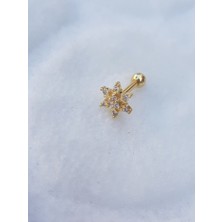 Canka Tragus Küpe Piercing Çelik