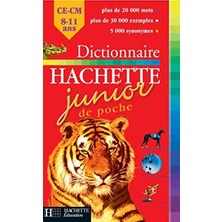 Dictionnaire Hachette Junior De Poche: Ce-Cm, 8-11 Ans