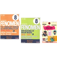 Fenomen Yayıncılık Fenomen 8 Lgs (Inkılap-Din) Çıkmış Sorular ve Ikiz Sorular Seti (2018-2025)