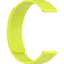 MobaxAksesuar Huawei Watch Gt 2/3/4 42MM/MAGIC 2/amazfit 20MM Kordon Kabartmalı Magetli Silikon Band 136