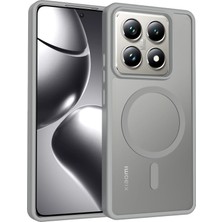 Rdbydn Joko Xiaomi Mi 14T Pro Jota Magsafe Kapak - Titan Gri