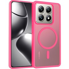 Rdbydn Joko Xiaomi Mi 14T Pro Jota Magsafe Kapak - Rose