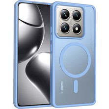 Rdbydn Joko Xiaomi Mi 14T Pro Jota Magsafe Kapak - Açık Mavi