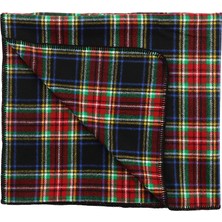 Kiğılı Örme Ekose Tv Battaniyesi