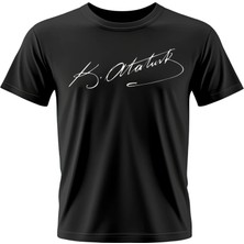 Jaw Wear Co. Gazi Mustafa Kemal Atatürk Imza T-Shirt