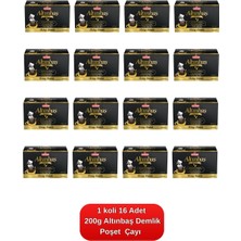 Çaykur Altınbaş Demlik Poşet Çayı 200 Gr. 16'lı Koli