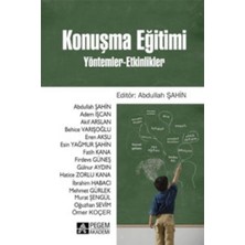 Konuşma Eğitimi Yöntemler-Etkinlikler
