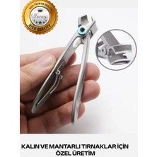 BİYUTREND Ultra Geniş Ağızlı Tırnak Makası – Kalın Sert Mantarlı Tırnaklar Için Paslanmaz Çelik Kesici