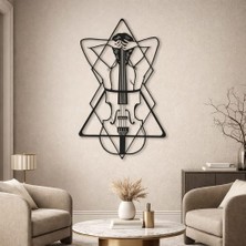 Metall Armoninin Sessiz Ezgisi - Lazer Kesim Metal Duvar Tablo