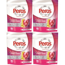 Peros Pratik Matik Çamaşır Deterjanı Kapsülü - Tableti 104 Adet Renkliler (4pk*26)