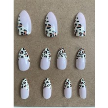 BİYUTREND Tak ve Çık Kendinden Yapışkanlı Desenli Takma Tırnak & Tırnak Yapıştırıcı 12'li EP:1535