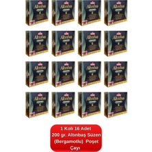 Çaykur Altınbaş Demlik Süzen Poşet Çayı 200 Gr. 16'lı Koli