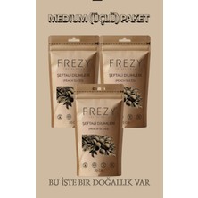 Frezy Freeze Dried Frezy Freeze Dry Şeftali Dilimleri Dondurularak Kurutulmuş Sağlıklı Atıştırmalık Kuru Meyve Cipsi 20G
