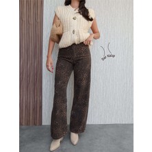 Leo Desen Gabardin Bol Kesim Pantolon