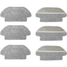 robotyedek Viomi V3 Uyumlu Yedek Mop Fiber Paspas 6 Adet