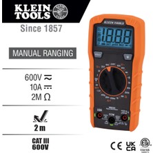 Klein Tools MM325 Dijital Multimetre 600V