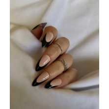 BİYUTREND Tak ve Çık Kendinden Yapışkanlı Desenli Takma Tırnak & Tırnak Yapıştırıcı 12'li EP:1535