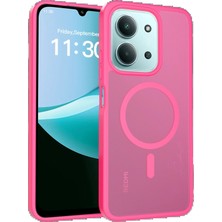 Xiaomi Redmi 15C 4g Jota Magsafe Kapak - Rose LAVEEN-5646