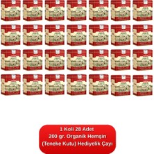 Çaykur Organik Hemşin Hediyelik (Teneke Kutu) 200 Gr. 28'li Koli