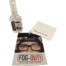 Cam ve Ekran Temizleme Seti / Buğu Önleyici Bez, 50 ml Temizleme Spreyi, Mikrofiber Antistatik Bez