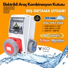 Hgsşarj "amazon Deep" Elektrikli Araç Şarj Kutusu Şarj Cihazı Kombinasyon Kutusu 22KW 11KW 3.7kw Trifaze Monofaze "viko/panasonic"