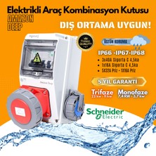 Hgsşarj "amazon Deep" Elektrikli Araç Şarj Kutusu Şarj Cihazı Kombinasyon Kutusu 22KW 11KW 3.7kw Trifaze Monofaze 5X32A + 1X16A  "schneider"