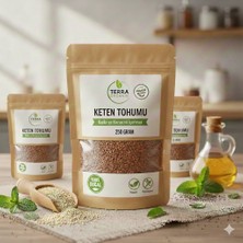 Keten Tohumu 250 gr Katkısız (Tane, Elenmiş, Katkısız )
