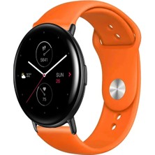 Amazfit Zeppe ile Uyumlu Kordon Yumuşak Dokulu Esnek Jel Silikon Kayış