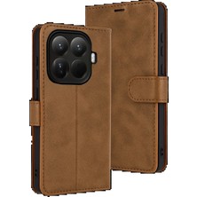 Tiklad Xiaomi Mi 15T Pro Trend S Plus Kapaklı Kılıf - Taba TİKLAD-3954