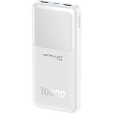 Tiklad A35 10.000 Mah 15W Mini Powerbank - Beyaz TİKLAD-3954