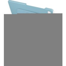 Tiklad Samsung Galaxy P610 Tab S6 Lite 10.4 Kılıf 360 Tablet Deri Kılıf - Turkuaz TİKLAD-6345