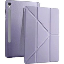 Tiklad CPT83 Samsung Galaxy Tab S10 Fe Plus 13.1 Kalemlikli Mars Tablet Kılıfı - Lila TİKLAD-3954