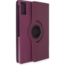 Tiklad CPT83 Huawei Honor Pad 10 12.1 Kılıf 360 Tablet Deri Kılıf - Mürdüm TİKLAD-3954