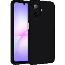 Tiklad CPT83 Samsung Galaxy A07 4g Nano Içi Kadife Silikon - Siyah TİKLAD-3954