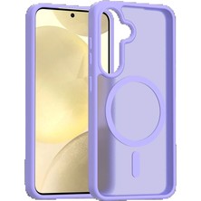 Tiklad CPT83 Samsung Galaxy A56 Jota Magsafe Kapak - Lila TİKLAD-3954
