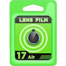 Tiklad CPT83 Apple iPhone 17 Air Raze Metal Kamera Lens - Mavi TİKLAD-3954