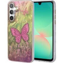 Tiklad CPT83 Samsung Galaxy A26 Kılıf Blade Aynalı Desenli Kapak - Desen 5 TİKLAD-3954