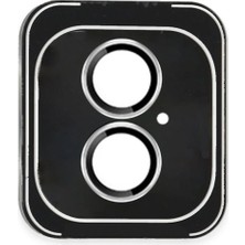 Tiklad CPT83 iPhone 16 Pvd Metal Kamera Lens - Gümüş TİKLAD-3954