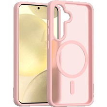 Tiklad CPT83 Samsung Galaxy A56 Jota Magsafe Kapak - Pudra TİKLAD-3954