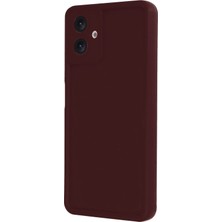 Tiklad CPT83 Samsung Galaxy A07 4g Viera Silikon - Bordo TİKLAD-3954