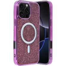 Tiklad CPT83 Apple iPhone 16 Pro Helen Magsafe Kapak - Derin Mor TİKLAD-3954