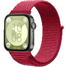 Tiklad CPT83 Huawei Fit 4 Hasırlı Cırtcırtlı Kordon - Kırmızı TİKLAD-3954