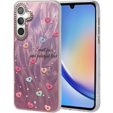 Tiklad CPT83 Samsung Galaxy A34 5g Kılıf Blade Aynalı Desenli Kapak - Desen 8 TİKLAD-3954