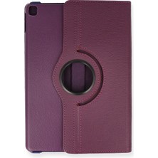 Tiklad iPad Pro 11 (2024) Kılıf 360 Tablet Deri Kılıf - Mürdüm TİKLAD-6345