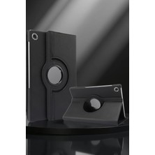 Tiklad Lenovo Tab M10 TB311FU Kılıf 360 Tablet Deri Kılıf - Siyah TİKLAD-6345