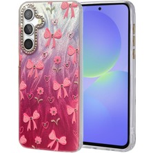 Tiklad Samsung Galaxy A36 Kılıf Blade Aynalı Desenli Kapak - Desen 3 TİKLAD-6345