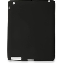Tiklad iPad 4 9.7 Kılıf Evo Tablet Silikon - Siyah TİKLAD-6345