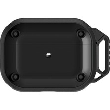 Tiklad Airpods Pro 2 (2.nesil) Asgard Kılıf - Siyah TİKLAD-6345
